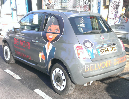 Car Sign ‘Belvoir!’